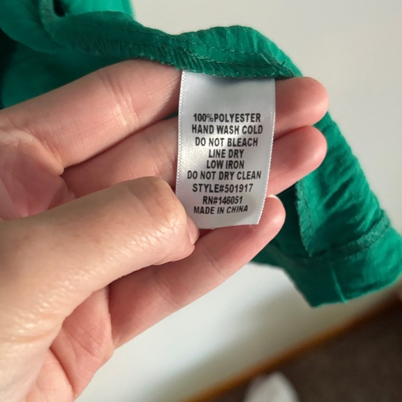 Elegant Green Sleeveless Dress Monteau brand - Picture 7 of 10